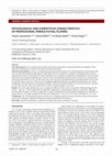 Research paper thumbnail of Physiological and Competitive Characteristics of Professional Female Futsal Players