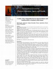 Research paper thumbnail of A study of the relationship between physical fitness and health profile to academic achievement