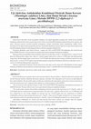 Research paper thumbnail of Uji Aktivitas Antioksidan Kombinasi Ekstrak Daun Kersen (Muntingia calabura Linn.) dan Daun Sirsak (Anonna muricata Linn.) Metode DPPH (2,2-diphenyl-1- picrilhidrazyl)