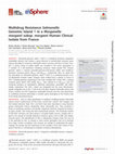 Research paper thumbnail of Multidrug Resistance Salmonella Genomic Island 1 in a Morganella morganii subsp. morganii Human Clinical Isolate from France