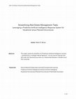 Research paper thumbnail of Streamlining Real Estate Management Tasks: Leveraging a Predictive Artificial Intelligence Response System for Situational versus Planned Occurrences