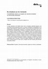 Research paper thumbnail of Do miradouro se vê o horizonte A amabilidade urbana e os lugares de memória revelados na intervenção temporária