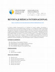 Research paper thumbnail of REVISTA JURÍDICA INTERNACIONAL