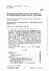 Research paper thumbnail of Fluctuating asymmetry and sexual selection in the Mediterranean fruitfly (Diptera, Tephritidae)