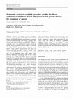 Research paper thumbnail of Systematic review to establish the safety profiles for direct and indirect inhibitors of p38 Mitogen-activated protein kinases for treatment of cancer