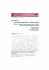 Research paper thumbnail of A Sociological Explaining of Attitudes toward Violence Against Women among Male College Students in Mazandaran Province