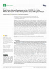 Research paper thumbnail of Real Estate Market Responses to the COVID-19 Crisis: Which Prospects for the Metropolitan Area of Naples (Italy