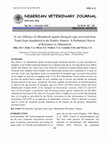 Research paper thumbnail of In vitro Efficacy of Albendazole against Strongyle eggs recovered from Trade Goats slaughtered at the Nsukka Abattoir: A Preliminary Survey of Resistance to Albendazole