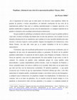 Research paper thumbnail of Jan-Werner Müller - "Populismo. ¿Síntoma de una crisis de la representación política?" (Ensayo, 2016)