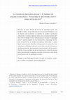 Research paper thumbnail of La noción de ‘patología social’ y su modelo de análisis sociológico. Notas para su reconstrucción y operacionalización (Andamios 17 [43] 2020, pp. 319-343)