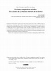 Research paper thumbnail of Ficciones conspirativas actuales. Tres cuentos de La música interior de los leones