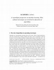 Research paper thumbnail of M. De Castro & U. Zona - A vygotskian perspective on machine learning. How cultural stereotypes are involved in education of algorithms