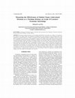 Research paper thumbnail of Measuring the Effectiveness of Student Teams Achievement Divisions as a Teaching Strategy on Grade 10 Learners' Economic Knowledge