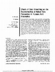 Research paper thumbnail of Effects of Data Smoothing on the Reconstruction of Helical Axis Parameters in Human Joint Kinematics