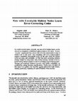 Research paper thumbnail of Nets with Unreliable Hidden Nodes Learn Error-Correcting Codes