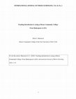 Research paper thumbnail of Teaching Introduction to Acting at Bronx Community College: From Shakespeare to SZA