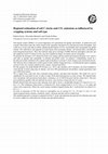 Research paper thumbnail of Regional estimation of soil C stocks and CO2 emissions as influenced by cropping systems and soil type