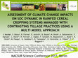 Research paper thumbnail of Assessment of climate change impacts on SOC dynamic in rainfed cereal cropping systems managed with contrasting tillage practices using a multi model approach