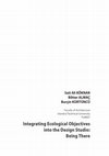 Research paper thumbnail of Integrating Ecological Objectives into the Design Studio: Being There