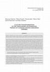 Research paper thumbnail of Culture transformation in the Targowisko microregion: Trends of changes inside Danubian farmers