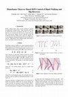 Research paper thumbnail of Disturbance Observer Based HZD Control of Biped Walking and Slip Recovery