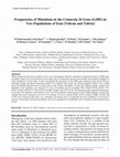 Research paper thumbnail of Frequencies of Mutations in the Connexin 26 Gene (GJB2) in Two Populations of Iran (Tehran and Tabriz)