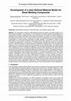 Research paper thumbnail of Development of a User-Defined Material Model for Sheet Molding Compounds