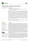 Research paper thumbnail of Charging Station Planning for Electric Vehicles