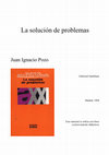 Research paper thumbnail of La solución de problemas