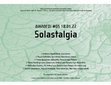 Research paper thumbnail of Solastalgia