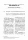 Research paper thumbnail of Simultaneous Traffic Flow and Macro Model Estimation for Signalized Junctions with Multiple Input Lanes