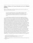 Research paper thumbnail of A Woman of Influence in 12th Century Christendom: the Case of St. Hildegard of Bingen