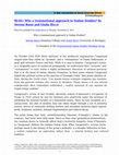 Research paper thumbnail of Why a transnational approach to Italian Studies by Serena Bassi and Giulia Riccò