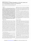 Research paper thumbnail of Differential effects of theaflavin monogallates on cell growth, apoptosis, and Cox-2 gene expression in cancerous versus normal cells