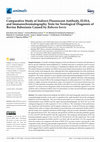 Research paper thumbnail of Comparative Study of Indirect Fluorescent Antibody, ELISA, and Immunochromatography Tests for Serological Diagnosis of Bovine Babesiosis Caused by Babesia bovis