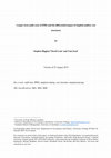 Research paper thumbnail of Longer term audit costs of International Financial Reporting Standards and the differential impact of implied auditor cost structures