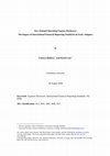 Research paper thumbnail of New Zealand operating expense disclosure: The impact of international financial reporting standards on early adopters