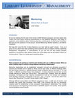 Research paper thumbnail of Mentoring - Advice from an Expert