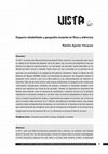 Research paper thumbnail of Espacio rehabilitado y geografía mutante en Ríos y silencios