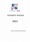 Research paper thumbnail of Poverty Watch Spain 2021