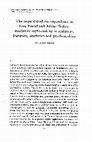 Research paper thumbnail of The unpublished correspondence of Ezra Pound and Adrian Stokes: modernist myth-making in sculpture, literature, aesthetics and psychoanalysis