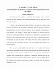 Research paper thumbnail of Sexual harassment in the workplace - A comparative analysis of state bureaucracy and the it sector