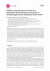 Research paper thumbnail of Empirical Characterization of Particle Size Distribution Spatial Dynamics for Detection of Helminth Eggs in Waste Stabilization Ponds (WSP)