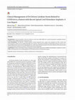 Research paper thumbnail of Clinical Management of Il-6 Driven Cytokine Storm Related to COVID-19 in a Patient with Recent Spinal Cord Stimulator Implants: A Case Report