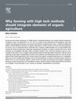 Research paper thumbnail of Concepts of farming with high technology methods : the example of Precision Farming