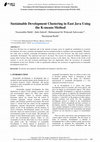 Research paper thumbnail of Sustainable Development Clustering in East Java Using the K-means Method