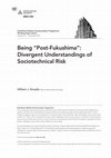 Research paper thumbnail of Being “Post-Fukushima”: Divergent Understandings of Sociotechnical Risk