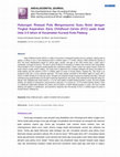 Research paper thumbnail of Hubungan Riwayat Pola Mengonsumsi Susu Botol dengan Tingkat Keparahan Early Childhood Caries (ECC) pada Anak Usia 3-5 tahun di Kecamatan Kuranji Kota Padang