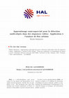 Research paper thumbnail of Apprentissage semi-supervisé pour la détection multi-objets dans des séquences vidéos : Application à l'analyse de flux urbains. (Semi-supervised learning for multi-object detection in video sequences : Application to the analysis of urban flow)