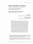 Research paper thumbnail of Ataque à escola pública e à democracia: notas sobre os projetos em curso no Brasil